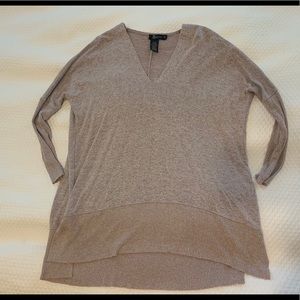 Mauve Tunic Sweater